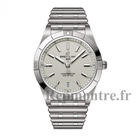 Breitling Chronomat Automatique 36 mm Victoria Beckham ?dition Limitee Montre Replique Femme Dove Grey A103801A1G1A1 - Cliquez sur l'image pour la fermer