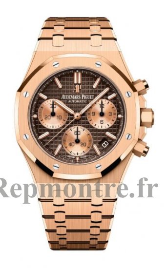 Replique Audemars Piguet Royal Oak Chronograph 41 Pink Gold 26239OR.OO.1220OR.02 - Cliquez sur l'image pour la fermer