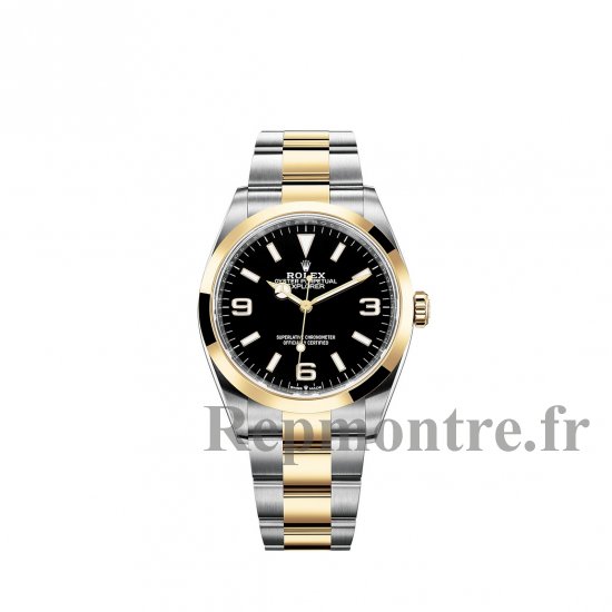 Replique Rolex Explorer Rolesor Oystersteel and 18 ct yellow gold M124273-0001 montre - Cliquez sur l'image pour la fermer