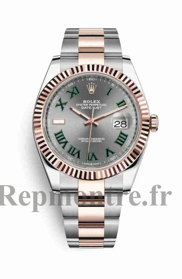 Réplique de montre Rolex Datejust 41 Everose Roles 18 ct Everose 126331 Slate Cadran m126331-0015 - Cliquez sur l'image pour la fermer