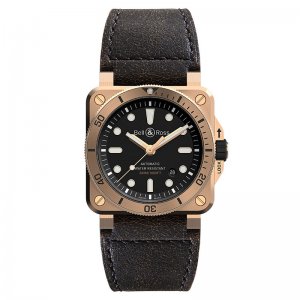 Réplique Bell & Ross Instruments BR 03-92 Diver Bronze BR0392-D-BL-BR-SCA