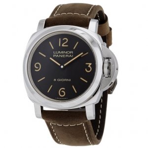 Réplique Panerai Luminor Base 44mm 8 Jours Acier Pam00914