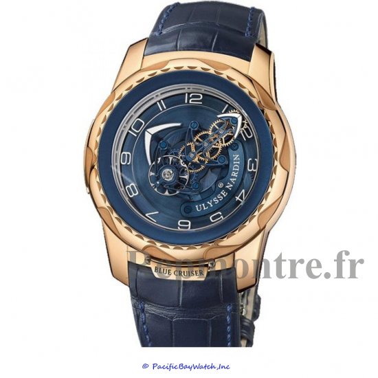 Réplique Ulysse Nardin Freak Cruiser Montre Rose Or Bleu hommes 2056-131/03 - Cliquez sur l'image pour la fermer