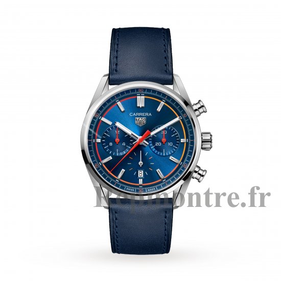 TAG Heuer Carrera Chronographe 42 mm Copie montre pour homme Bleu CBN201D.FC6543 - Cliquez sur l'image pour la fermer