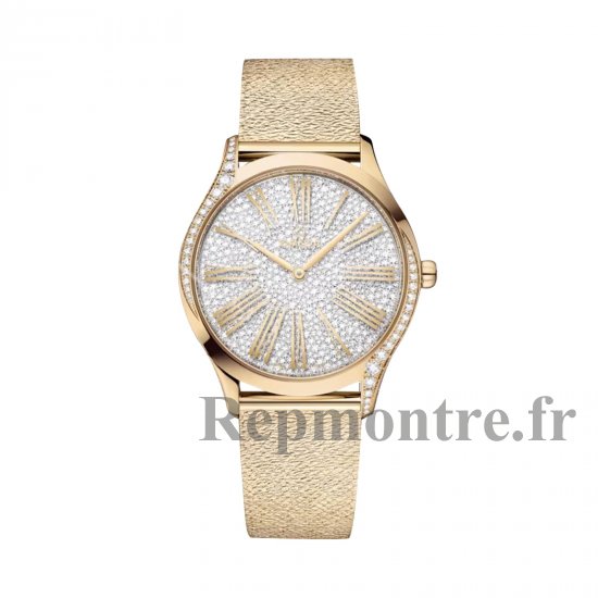 Omega De Ville Tresor 36mm Replique montre pour femme Argent - Or Moonshine O42855366099002 - Cliquez sur l'image pour la fermer