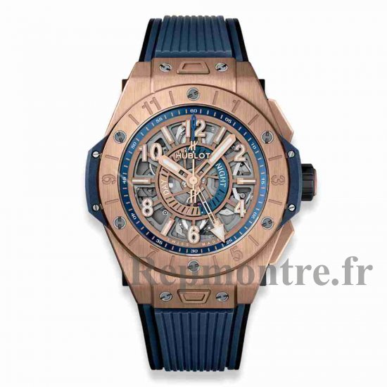 Réplique montre Hublot Big Bang Unico GMT Roi 45mm 471.OX.7128.RX - Cliquez sur l'image pour la fermer