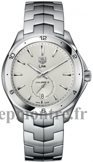 Réplique Tag Heuer Link Calibre 6 Automatique Montre 40 mm WAT2111.BA0950 - Cliquez sur l'image pour la fermer