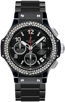 Réplique Hublot Big Bang Black Magic diamants 41mm 341.CV.130.CM.114