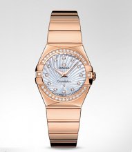 Réplique Omega Constellation Quartz 27mm Montre 123.55.27.60.55.005