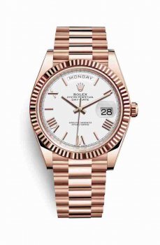 Réplique de montre Rolex Day-Date 40 Everose 228235 m228235-0032