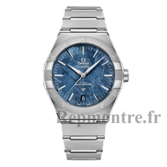 Omega Constellation 41 mm Copie montre homme Bleu O13130412199003 - Cliquez sur l'image pour la fermer