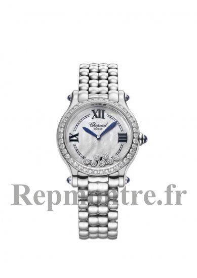 Replique Chopard Happy Sport automatique Diamond Mother of Pearl Dial Ladies 278610-3002 - Cliquez sur l'image pour la fermer