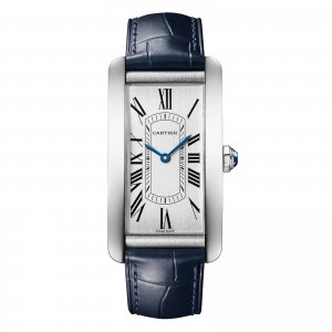 Cartier Tank Americaine Replique montre Grande Automatique Acier Cuir WSTA0083