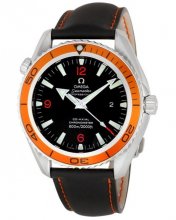 Réplique Omega Seamaster Planet Ocean Acier Noir et Orange XL 2908.50.82