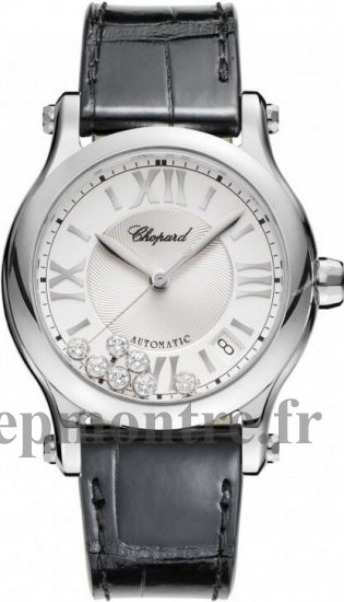 Chopard Happy Sport Medium Automatique 36mm Dames Réplique Montre 278559-3001 - Cliquez sur l'image pour la fermer