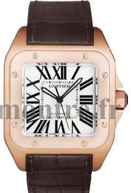 Réplique Montre Cartier Santos 100 Grand hommes W20095Y1 - Cliquez sur l'image pour la fermer