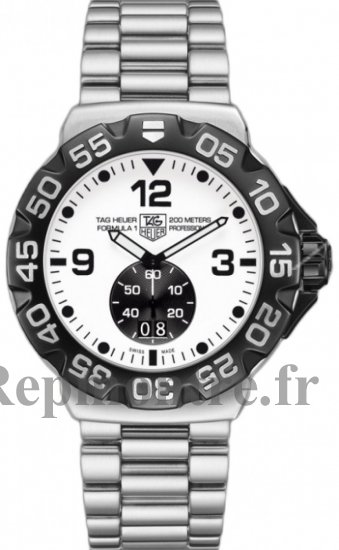 Réplique TAG Heuer Formula 1 Quartz 44mm Acier blanc Dial WAH1011.BA0860 - Cliquez sur l'image pour la fermer