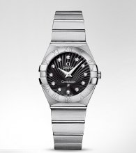 Réplique Omega Constellation Acier inoxydable Dames Montre 123.10.27.60.51.001