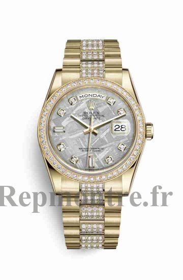 Réplique montre Rolex Day-Date 36 jaune 18 ct 118348 m118348-0047 - Cliquez sur l'image pour la fermer