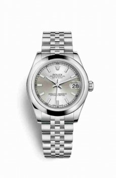 Réplique montre Rolex Datejust 31 178240 Cadran argente m178240-0005