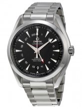 Réplique Omega Seamaster Aqua Terra GMT Automatique Noir Cadran Inoxydable Acier231.10.43.22.01.001