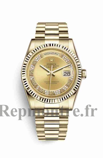Réplique montre Rolex Day-Date 36 jaune 18 ct 118238 m118238-0126 - Cliquez sur l'image pour la fermer