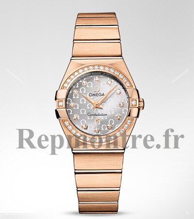 Réplique Omega Constellation Rose Or argent diamants Montre 123.55.27.60.52.001 - Cliquez sur l'image pour la fermer