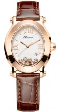 Réplique Chopard Happy Sport Quartz Ovale Femme Montre 275350-5001