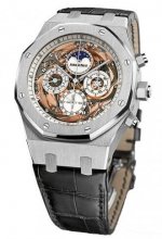 Réplique Audemars Piguet Royal Oak Grande Complication Automatique blanc Or montre 26552BC.OO.D002CR.01