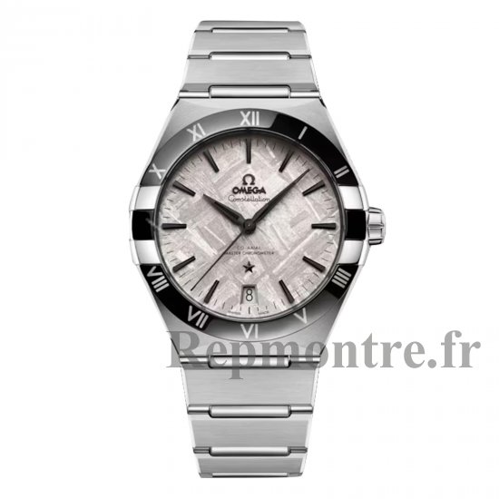 Omega Constellation 41 mm Replique montre pour homme Gris O13130412199001 - Cliquez sur l'image pour la fermer