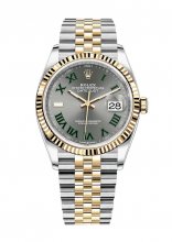 Replique Rolex Datejust 36 Rolesor Oystersteel and yellow gold M126233-0035 montre