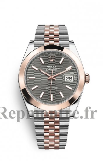 Replique Rolex Datejust 41 OysterAcier and EveOr Rose M126301-0020 - Cliquez sur l'image pour la fermer