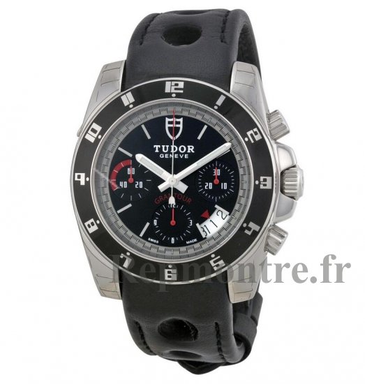 Réplique Tudor Grantour Chronographe Automatique Noir Cadran Acier 20350N-BKSLPL - Cliquez sur l'image pour la fermer