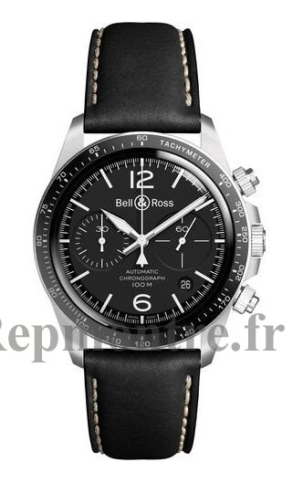 Réplique-imiter montre Bell & Ross Vintage BR V2-94 Acier Noir - Cliquez sur l'image pour la fermer