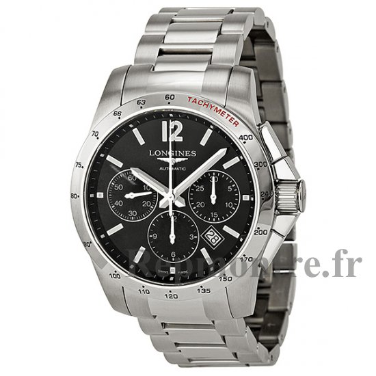 Réplique Longines Conquest Automatique Chronographe 41mm Montre Homme L2.743.4.56.6 - Cliquez sur l'image pour la fermer