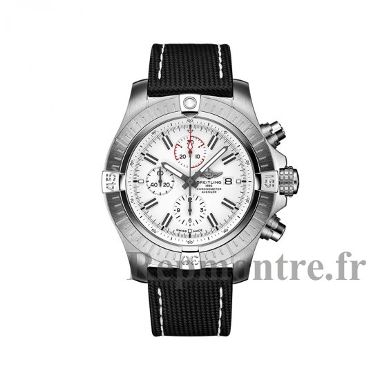 Replique Breitling Super Avenger Chronograph 48 Limited Edition White Dial Anthracite Leather Strap Men's A133751A1A1X1 - Cliquez sur l'image pour la fermer