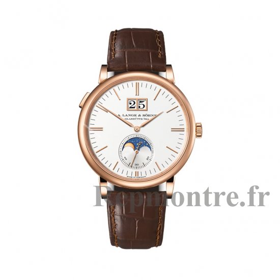 Replique A. Lange & Sohne SAXONIA MOON PHASE en 18 carats Or rose 384.032 - Cliquez sur l'image pour la fermer