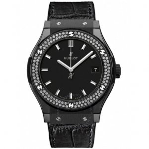 Replique Hublot Classic Fusion Mat Black Dial Ladies 581.CM.1171.LR.1104