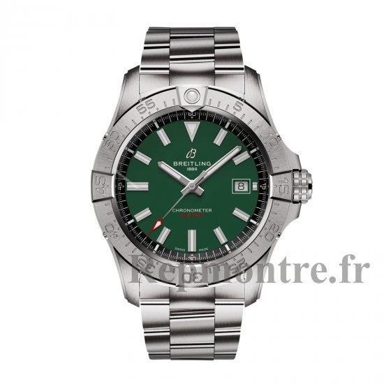 Breitling Avenger Automatique 42 mm Copie de montre pour homme Acier inoxydable vert A17328101L1A1 - Cliquez sur l'image pour la fermer