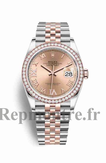 Réplique montre Rolex Datejust 36 Everose Roles 18 ct Everose 126281RBR m126281rbr-0015 - Cliquez sur l'image pour la fermer