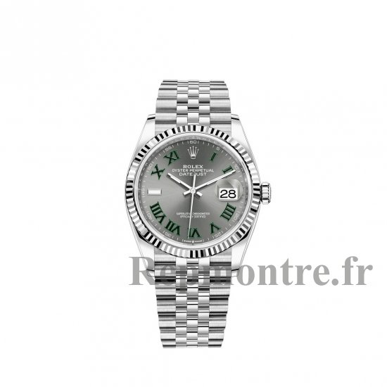 Replique Rolex Datejust 36 White Rolesor Oystersteel 18 ct white gold M126234-0045 montre - Cliquez sur l'image pour la fermer