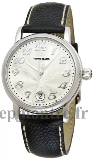 Montblanc Star Large Negro Calf Acier inoxydable Montre Réplique hommes 7249 - Cliquez sur l'image pour la fermer