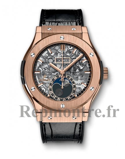 Hublot Classic Fusion Aerofusion Moonphase King gold 517.OX.0180.LR - Cliquez sur l'image pour la fermer