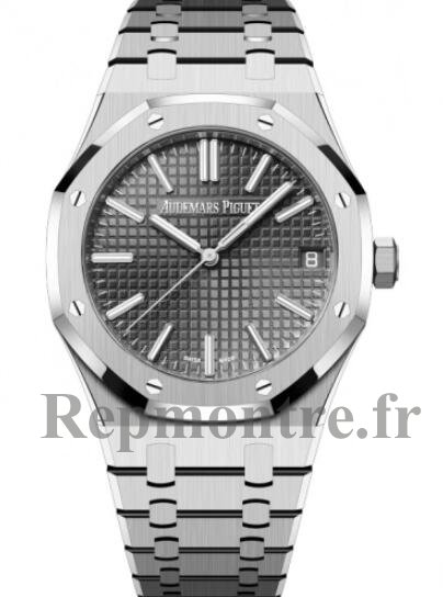 Copie de Audemars Piguet Royal Oak Automatique 50e Anniversaire Acier inoxydable 41mm Gris Index Cadran 15510ST.OO.1320ST.05 - Cliquez sur l'image pour la fermer