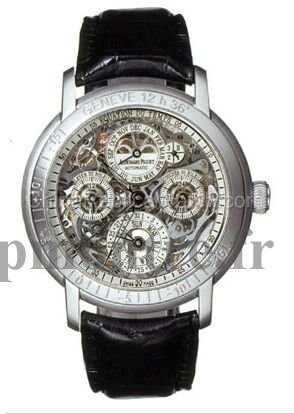 Réplique Audemars Piguet Jules Audemars Equation Of Time Skeleton montre 25963PT.OO.D002CR.0100 - Cliquez sur l'image pour la fermer