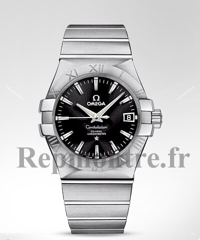 Réplique Omega Constellation hommes Automatique Noir Montre 123.10.35.20.01.001 - Cliquez sur l'image pour la fermer