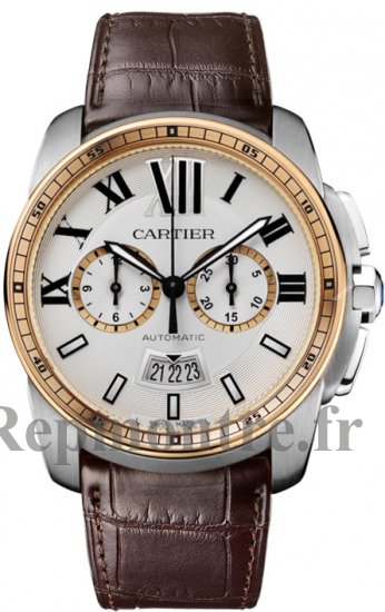 Réplique Cartier Calibre de Cartier Chronographe Montre Homme W7100043 - Cliquez sur l'image pour la fermer