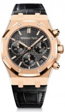 Replique Audemars Piguet Piguet Royal Oak Chronographe Automatique Ou Rose 41mm Cadran Noir 26240OR.OO.D002CR.01