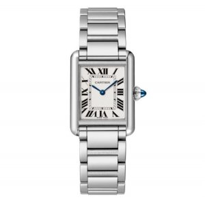 Replique Cartier Tank Must Acier inoxydable Quartz WSTA0051