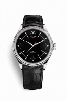 Replque-Imiter-Kobe de Rolex Cellini Time blanc 50509 noirs Cadran